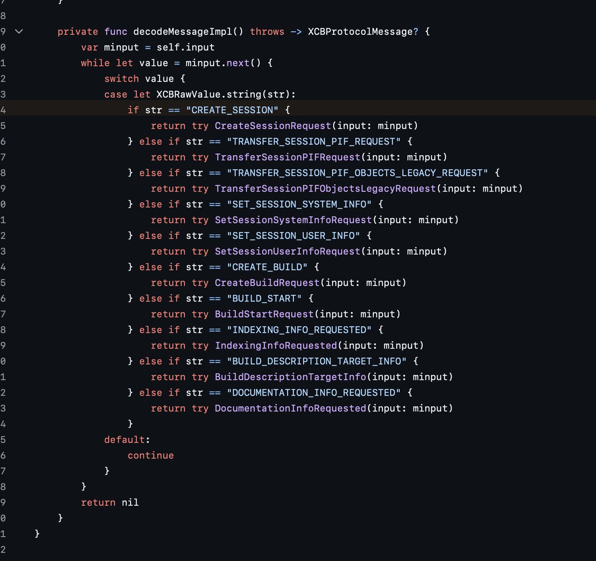 For anyone curious about how swift-build integrates with Xcode, it implements XCBBuildService's binary protocol (XCBBuildService is Xcode's build service).