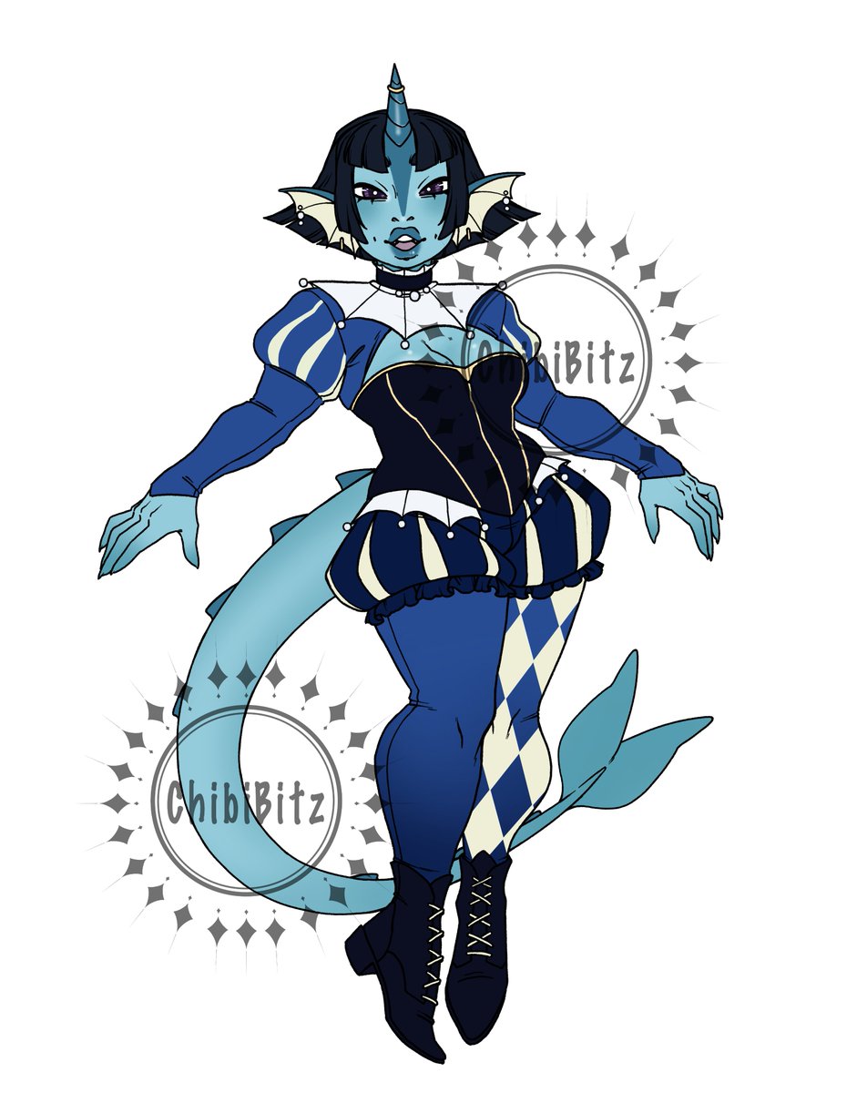 RTs💖   

Bard vaporeon!

Vaporeon tiefling adopt $75
Please don’t DM, info below