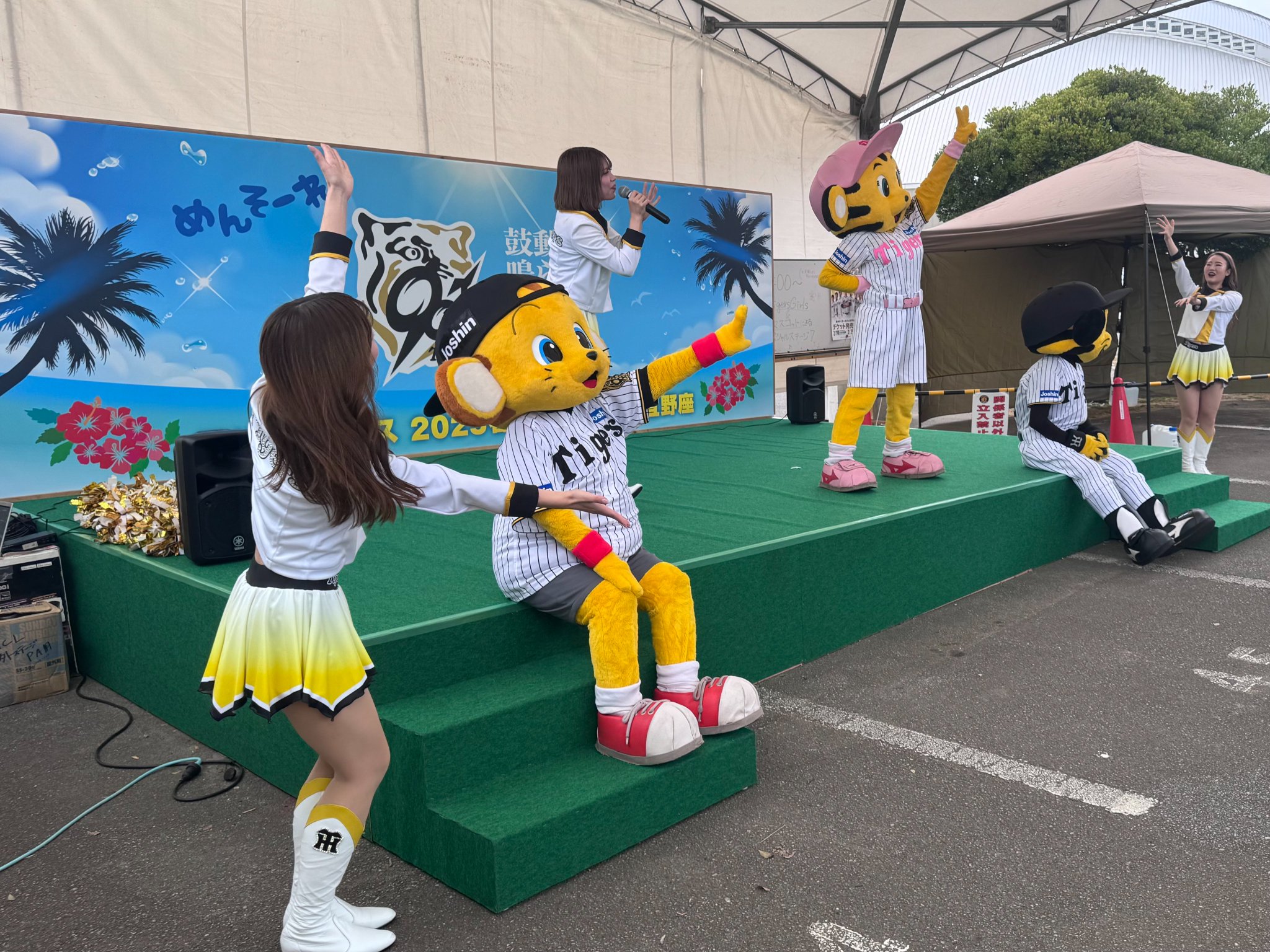 阪神タイガース 宜野座キャンプ2024 限定 ロゴコーチジャケット