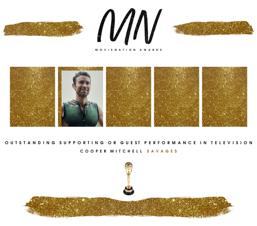 MoNAwards's tweet photo. Outstanding Supporting or Guest Performance in Television - @RealCooperMitch in @SavagesJCPx #MoNAsCongrats 🏆 https://t.co/KsooOL7eWo