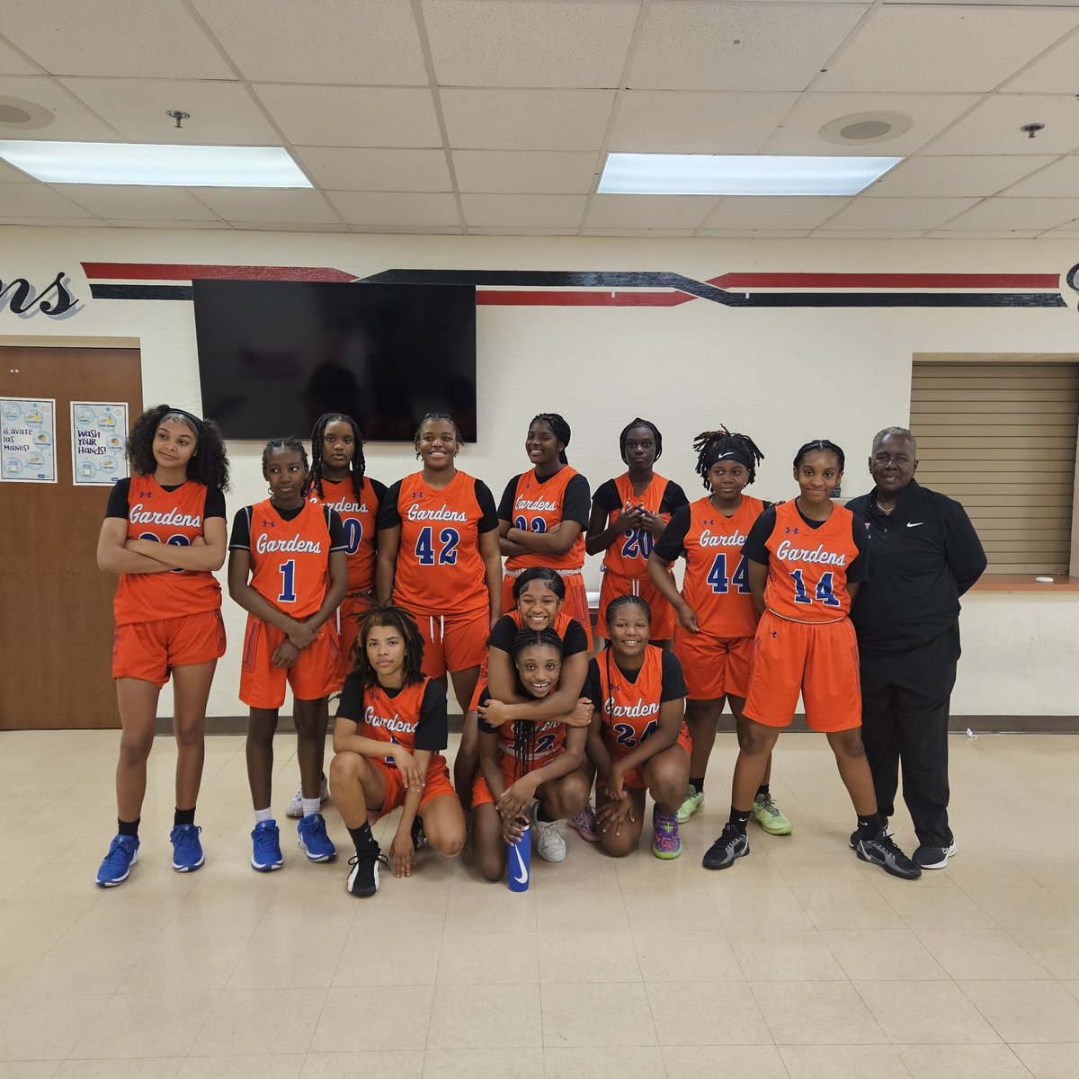 Palm Beach Gardens JV Girls Basketball 
Finish the season 12 - 1
Thank you to all our family supporters and staff at Palm Beach Gardens High School 
We Believe 
#GirlsBasketball