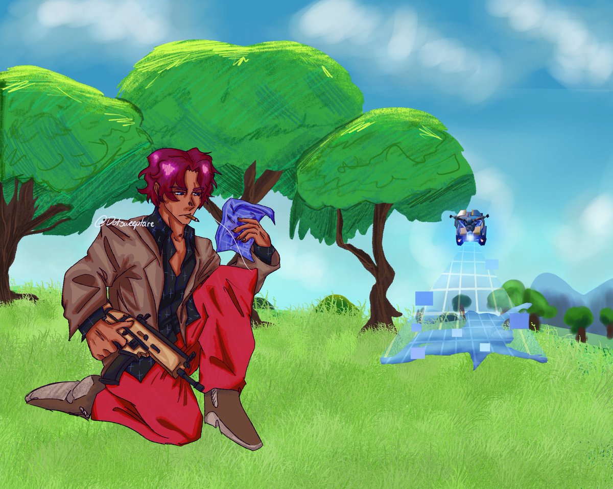 dotsweeptare's tweet image. amahiko from fortnite #crsm