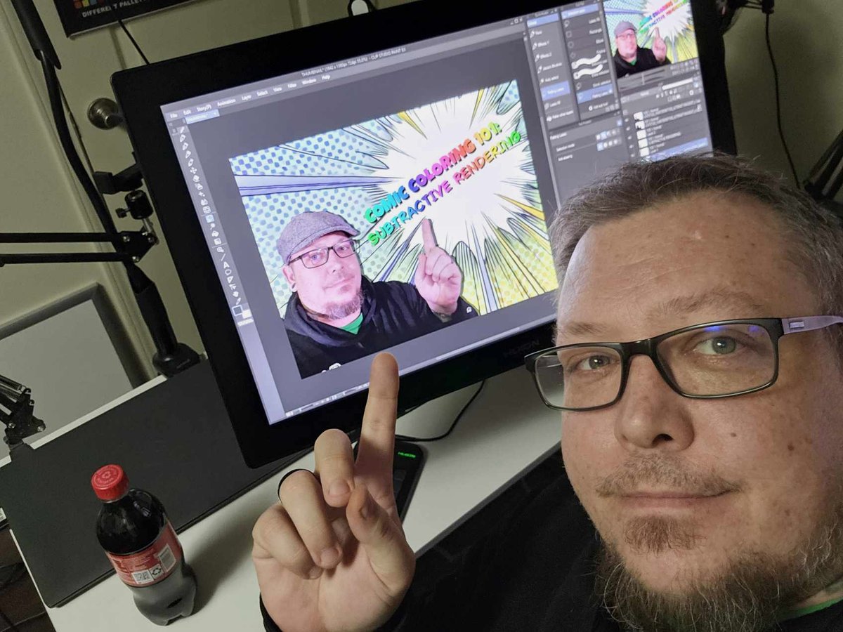 pigmacast's tweet image. New color rendering tutorial coming out soon! Subscribe to my YouTube and keep your eyes peeled.

linktr.ee/pigmacast

#digitalcolor #tutorial #howto #color #art #digitalart #comicbooks #pigmacast
