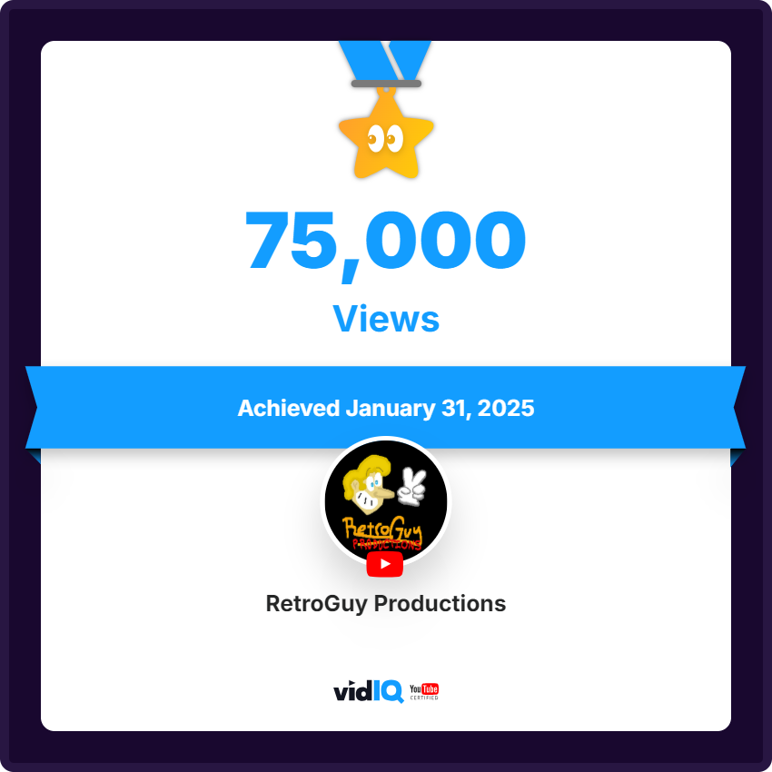 RetroGuy Productions tweet media