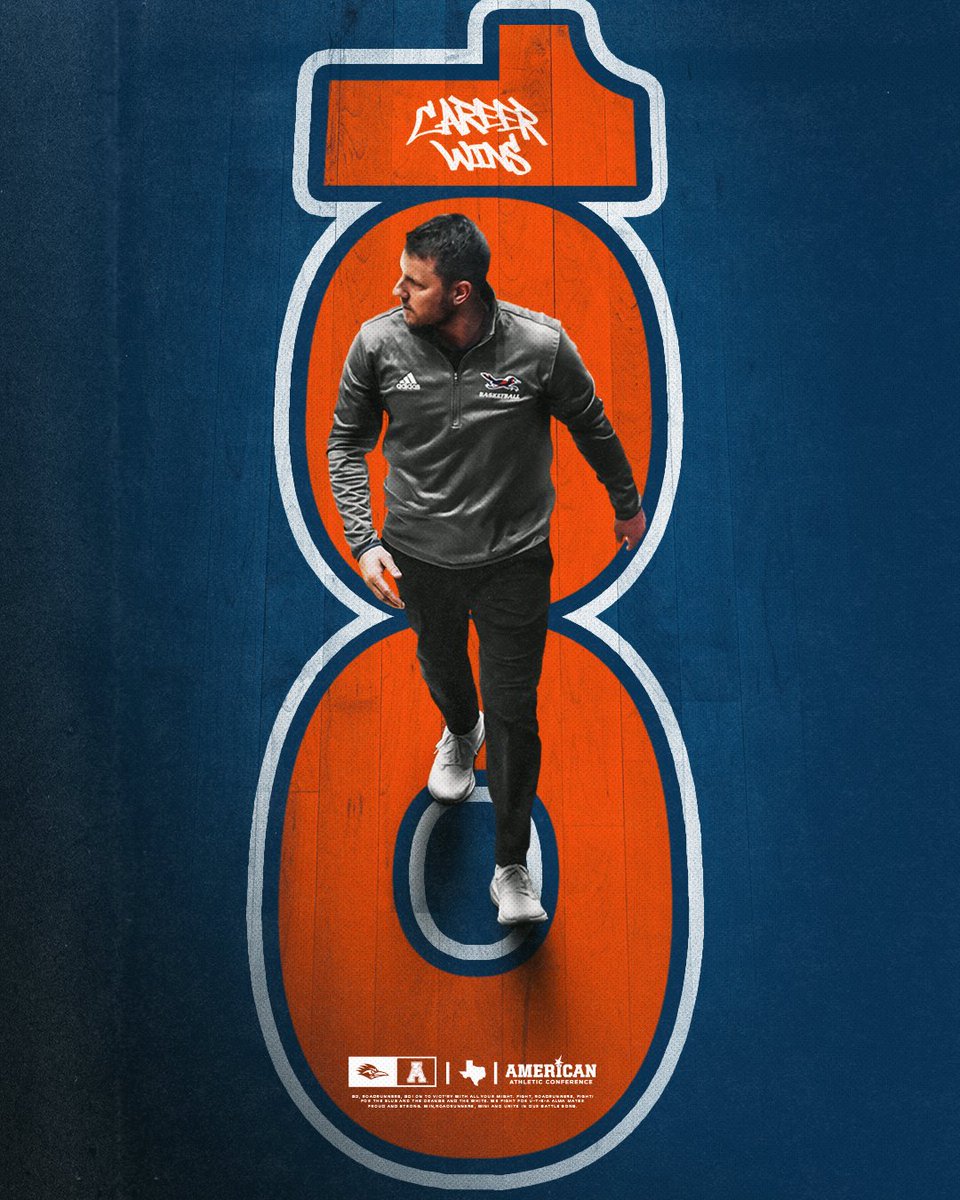 UTSA Men's Basketball (@utsambb) on Twitter photo No better 100th Career Win than an in-state rivalry 100th dub! Congratulations <a href="/AustinClaunch05/">Austin Claunch</a>!
#BirdsUp๐ค | #LetsGo210 No better 100th Career Win than an in-state rivalry 100th dub! Congratulations <a href="/AustinClaunch05/">Austin Claunch</a>!
#BirdsUp๐ค | #LetsGo210