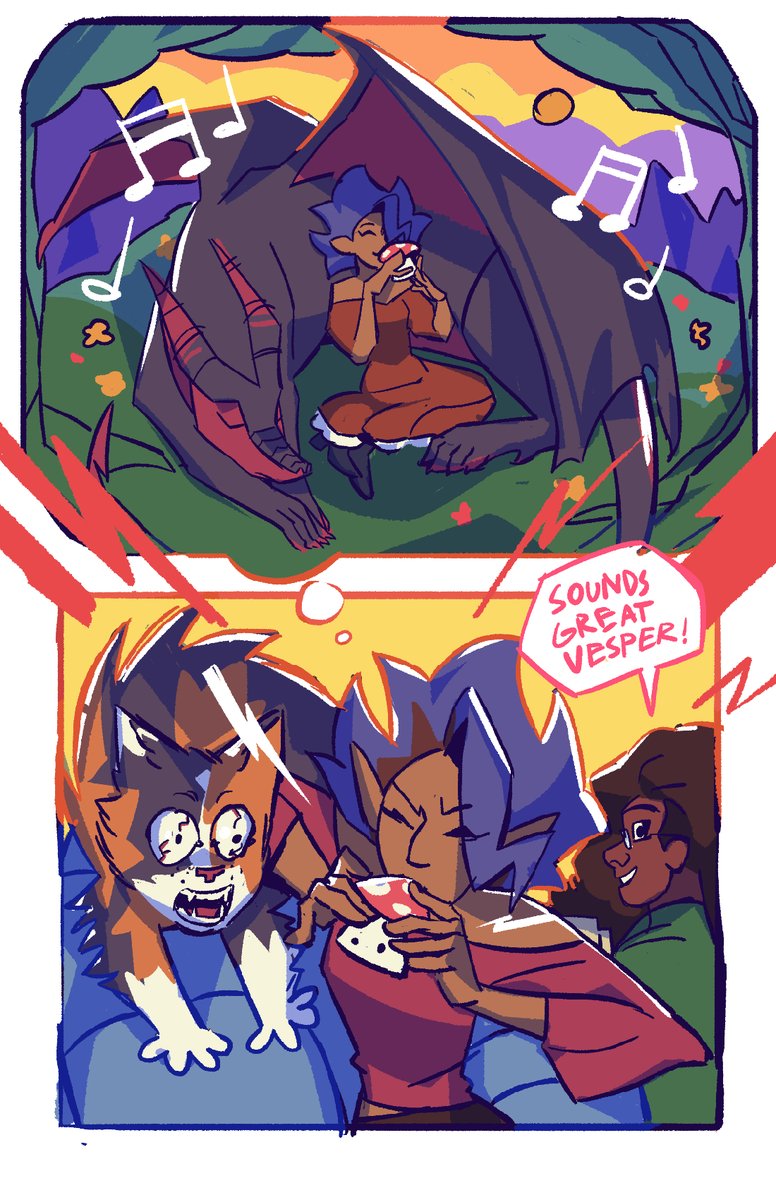 I've been thinking about making some little comics about these girls that go to a bunch of like anime conventions and have adventures