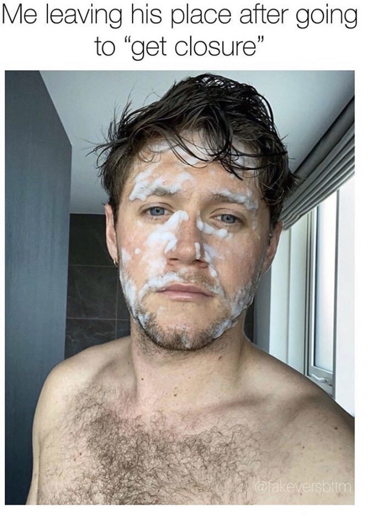 When you go to visit your ex for “closure”.