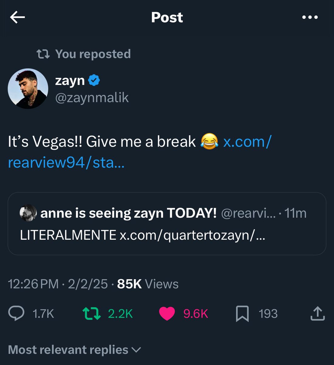 quartertozayn's tweet image. When people ask me what is the list of achievements of my life, I for sure know “i made zayn laugh” made it to the list.