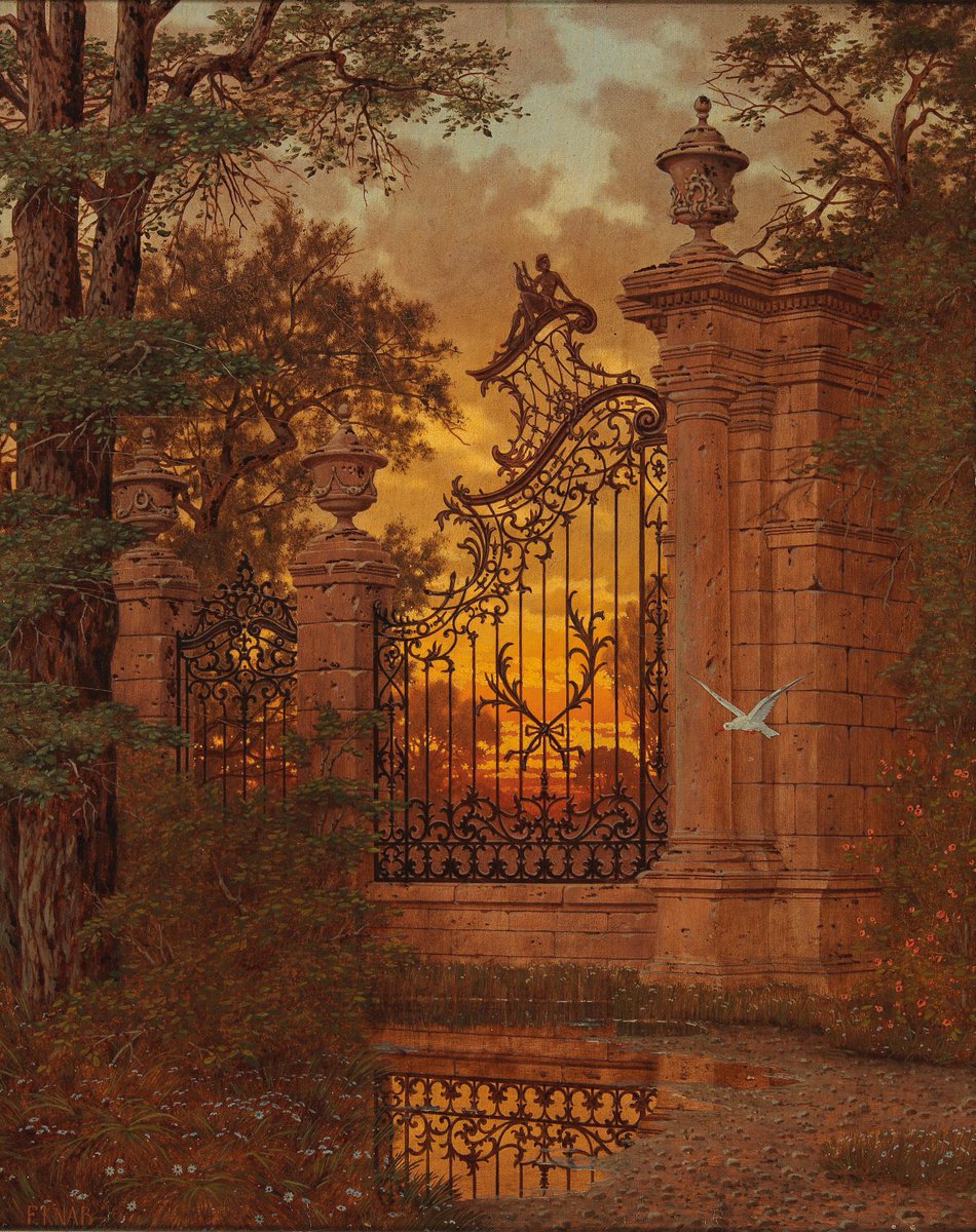 Ferdinand Knab - "The Castle Gate"