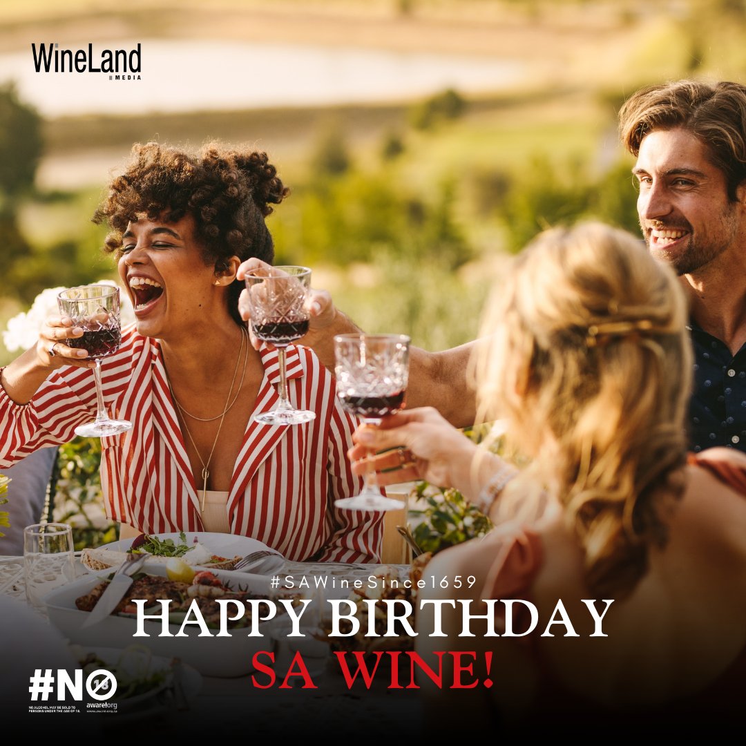 WineLandSA's tweet photo. Happy Birthday, South African Wine!🥂🇿🇦 Here’s to the craft and innovation that make our wines world-class. Cheers to many more years of greatness.
#HappyBirthdaySAWine #SAWineSince1659
#WineLandMedia #WineLandMagazine #SAWine #SouthAfricaWine https://t.co/1DVPCyy1tf