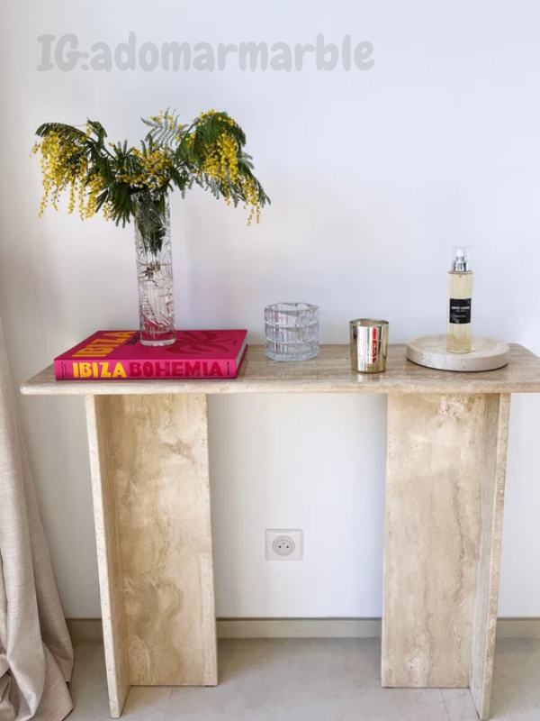 Adomarmarble's tweet photo. Doğal Traverten Dresuar - 100x30x75 cm
 Ürün tamamen doğal traverten taşından üretilmiştir. Üretim sürecinde kimyasal veya boya kullanılmamıştır.
#travertendresuar #traverten #mermerdresuar #mermerdresuarmodelleri #MermerMasa #TravertenSehpa #TravertenSehpa https://t.co/7jIvRZLmt4