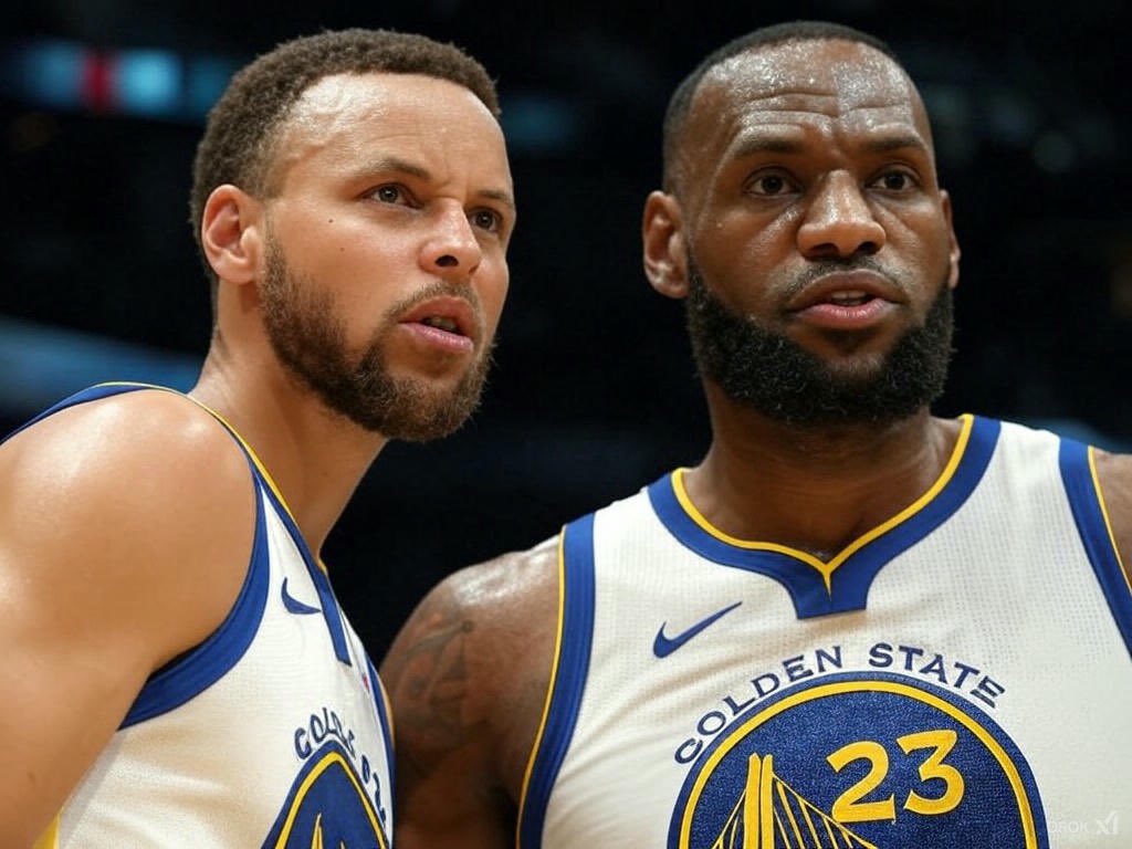 ProdByAshton's tweet photo. It’s time @StephenCurry30 @KingJames https://t.co/cZWM5LXYw3