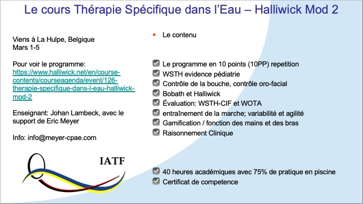 Pour voir le programme, clique ici: halliwick.net/en/course-cont…
