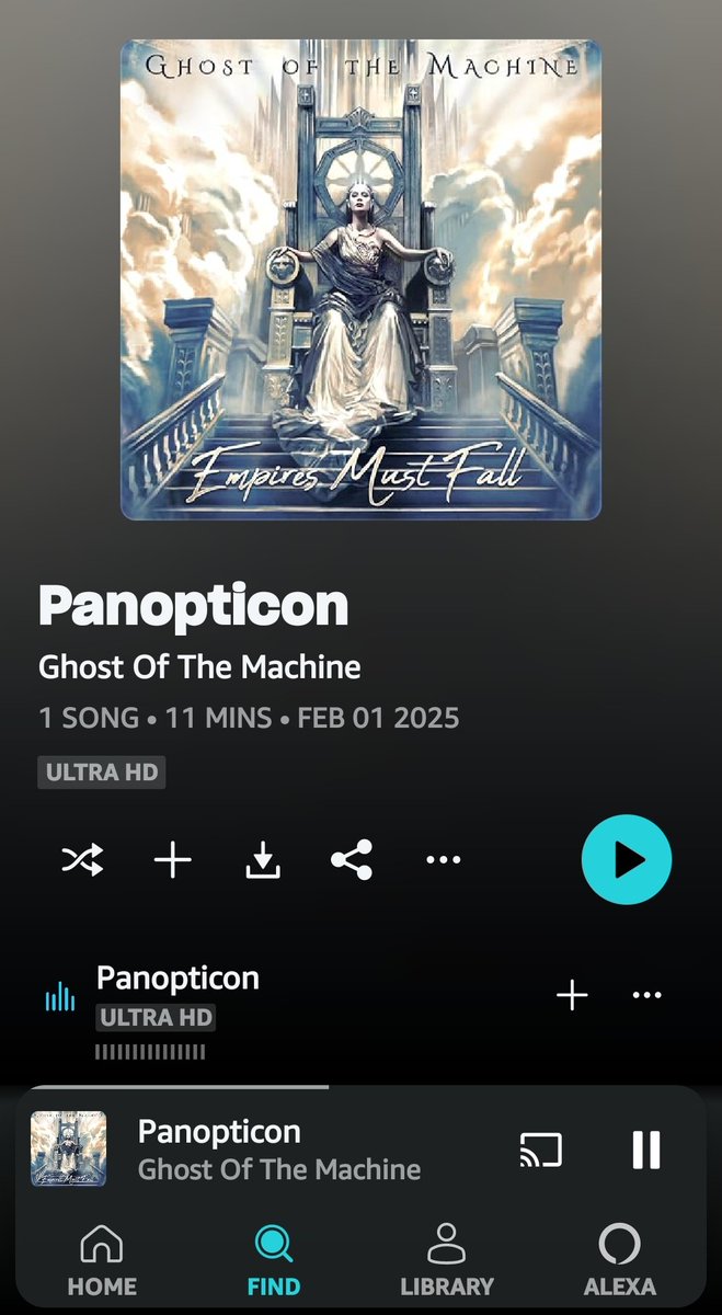 MARK (@2112westy) on Twitter photo #NowPlaying
Sounds brilliant in Ultra HD! <a href="/CharlieBramald/">Charlie Bramald 🎤</a> <a href="/gotm_band/">Ghost Of The Machine</a> #ProgRock #NowPlaying
Sounds brilliant in Ultra HD! <a href="/CharlieBramald/">Charlie Bramald 🎤</a> <a href="/gotm_band/">Ghost Of The Machine</a> #ProgRock