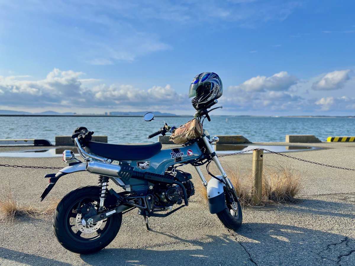 久しぶりの日差しが優しすぎる…

このまま寒くなる前に帰ろ

#DAX125