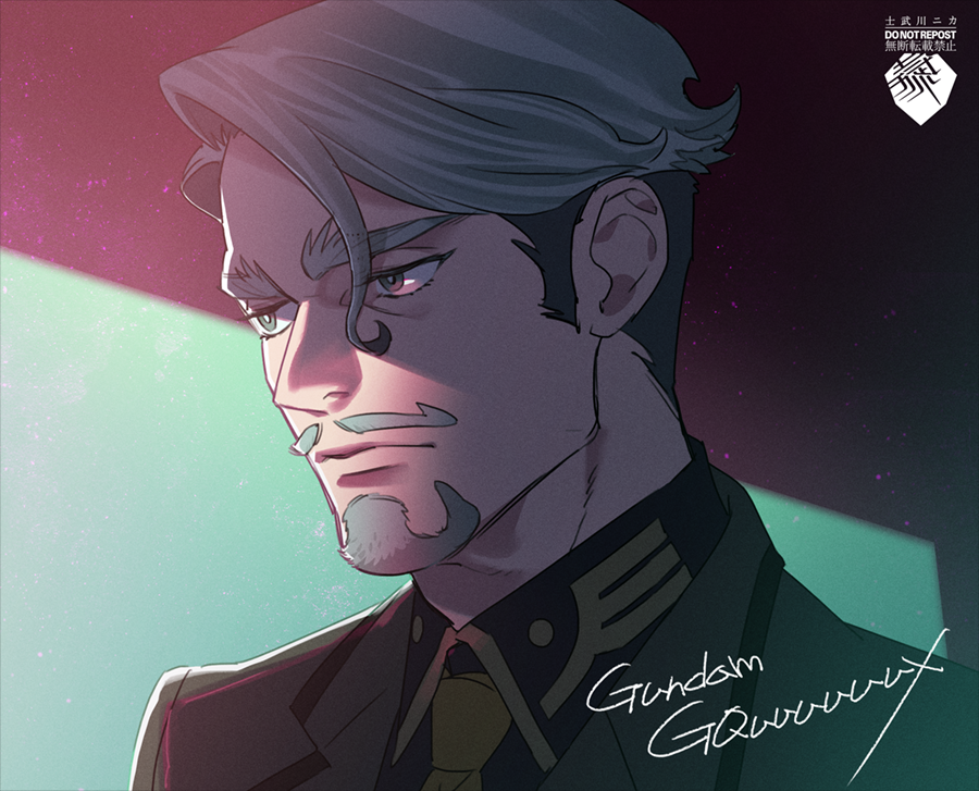 シャリア・ブル「シャリア・ブル 練習3枚#ジークアクス #GQuuuuuuX 」|ニカ（kaninonika)のイラスト