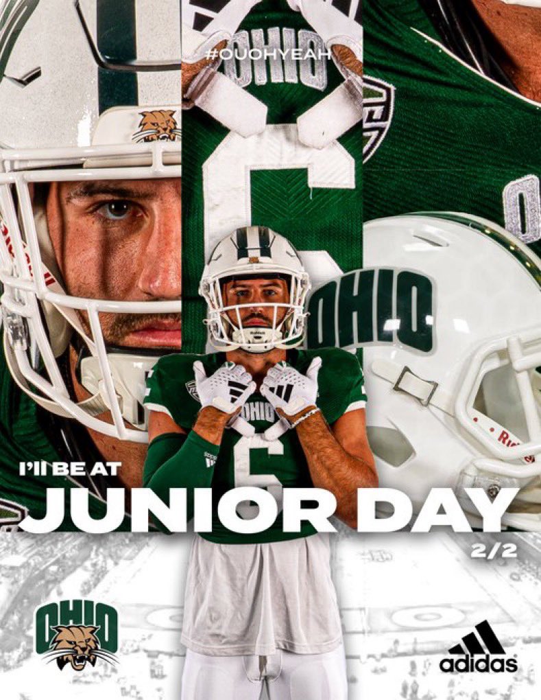 Athens today❗️💚🤍 <a href="/LoganM_CFB/">Logan Meyer</a> <a href="/OhioFootball/">Ohio Football</a> #ohiobobcats