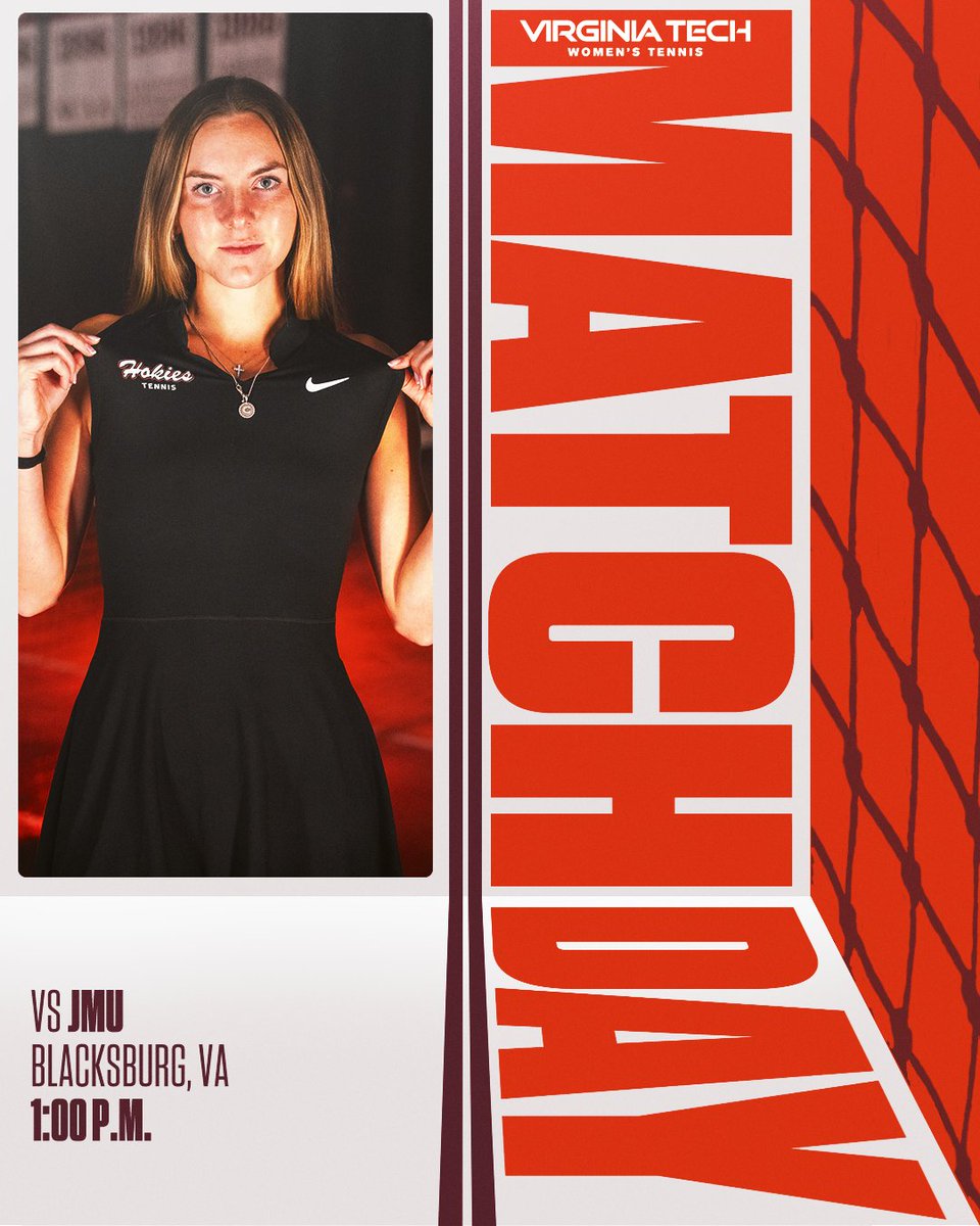 In-state rivalry match 😤

📲 vthoki.es/25WT

#Hokies🦃🎾