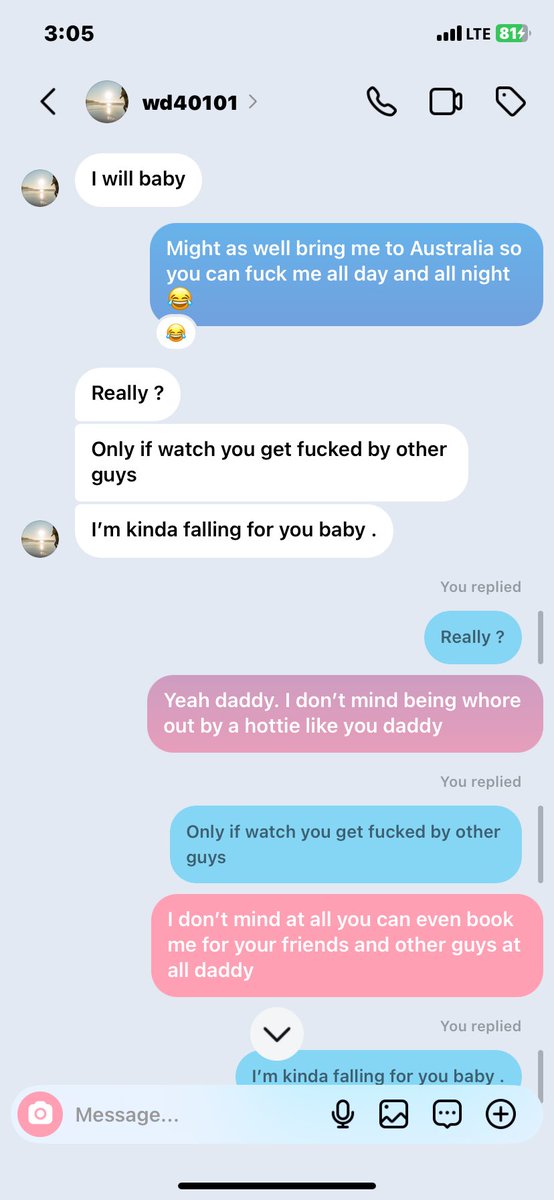 Reigndslut's tweet photo. When flirting with daddies makes them fall for you 🤣 https://t.co/eqqdCx4lJs