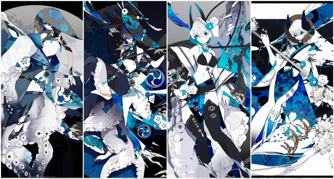 #刺さる人に届け一次創作祭りちょっと個性的な和風をメインに絵を描いてます 