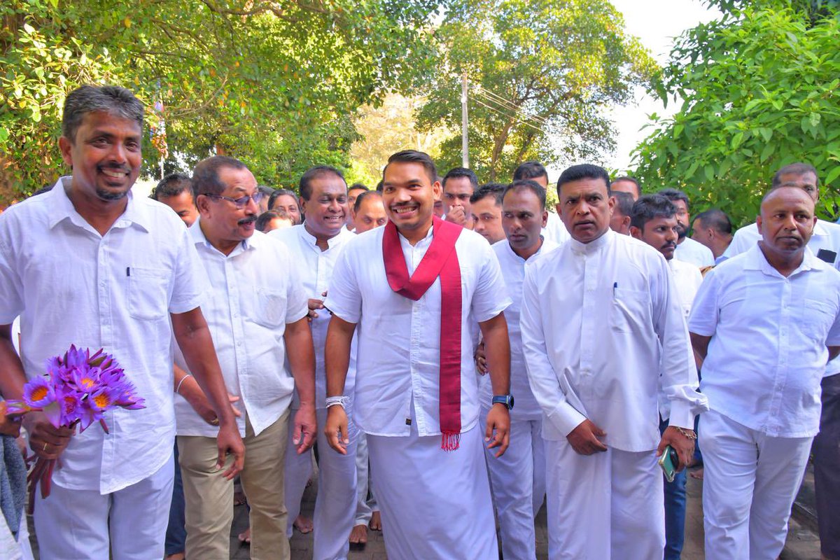Namal Rajapaksa tweet media