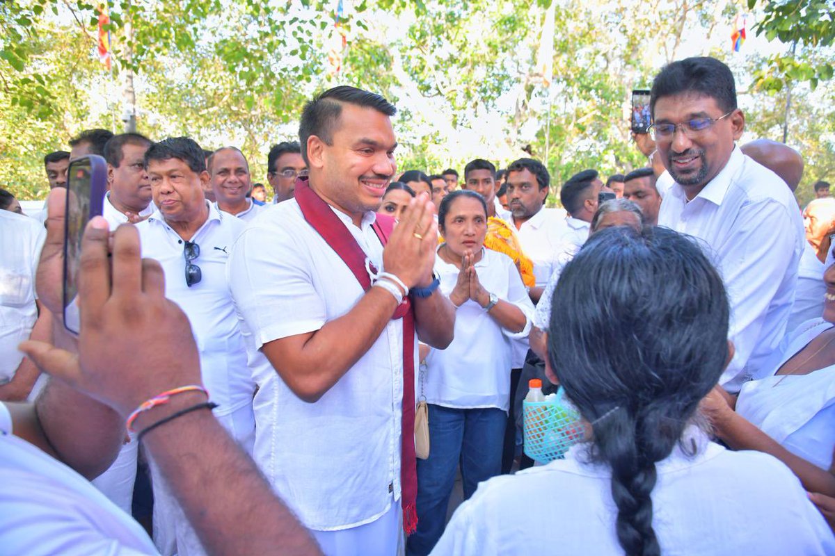 Namal Rajapaksa tweet media