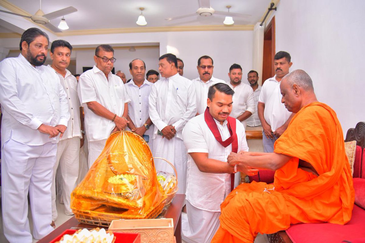 Namal Rajapaksa tweet media