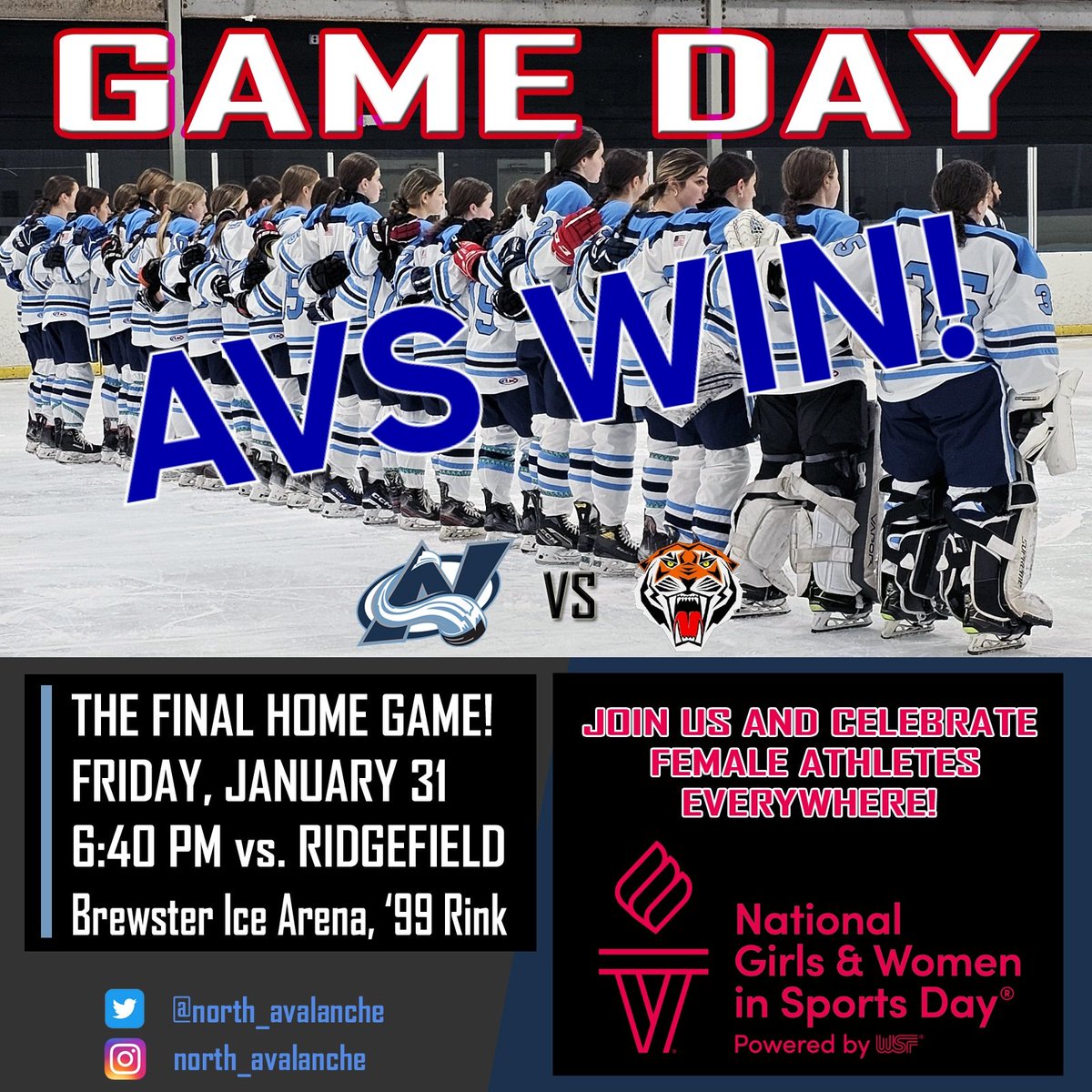 Avalanche Girls Varsity Ice Hockey tweet media