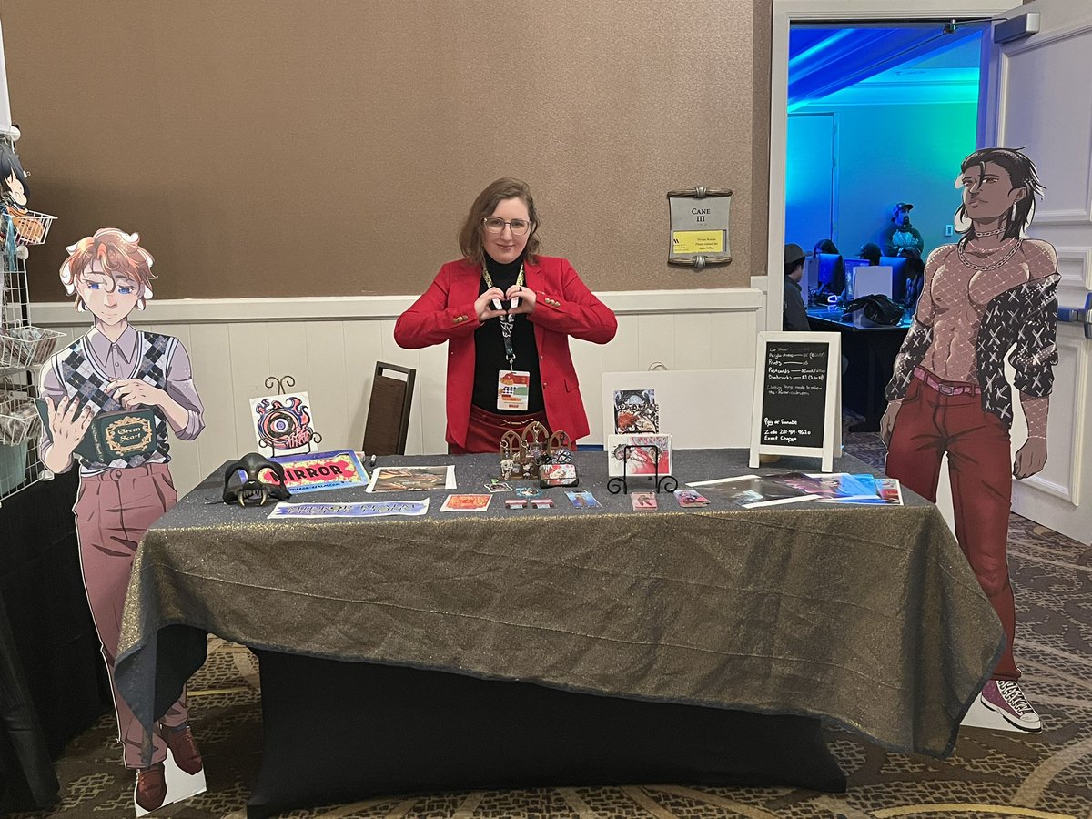 Mirror Realm Productions (@mirrorrealmprod) on Twitter photo Thank you so much for all the visitors & customers at our popup at AM Mini!
We hope to meet more friends tomorrow <a href="/AnimeMatsuri/">Anime Matsuri</a> ✨ Thank you so much for all the visitors & customers at our popup at AM Mini!
We hope to meet more friends tomorrow <a href="/AnimeMatsuri/">Anime Matsuri</a> ✨