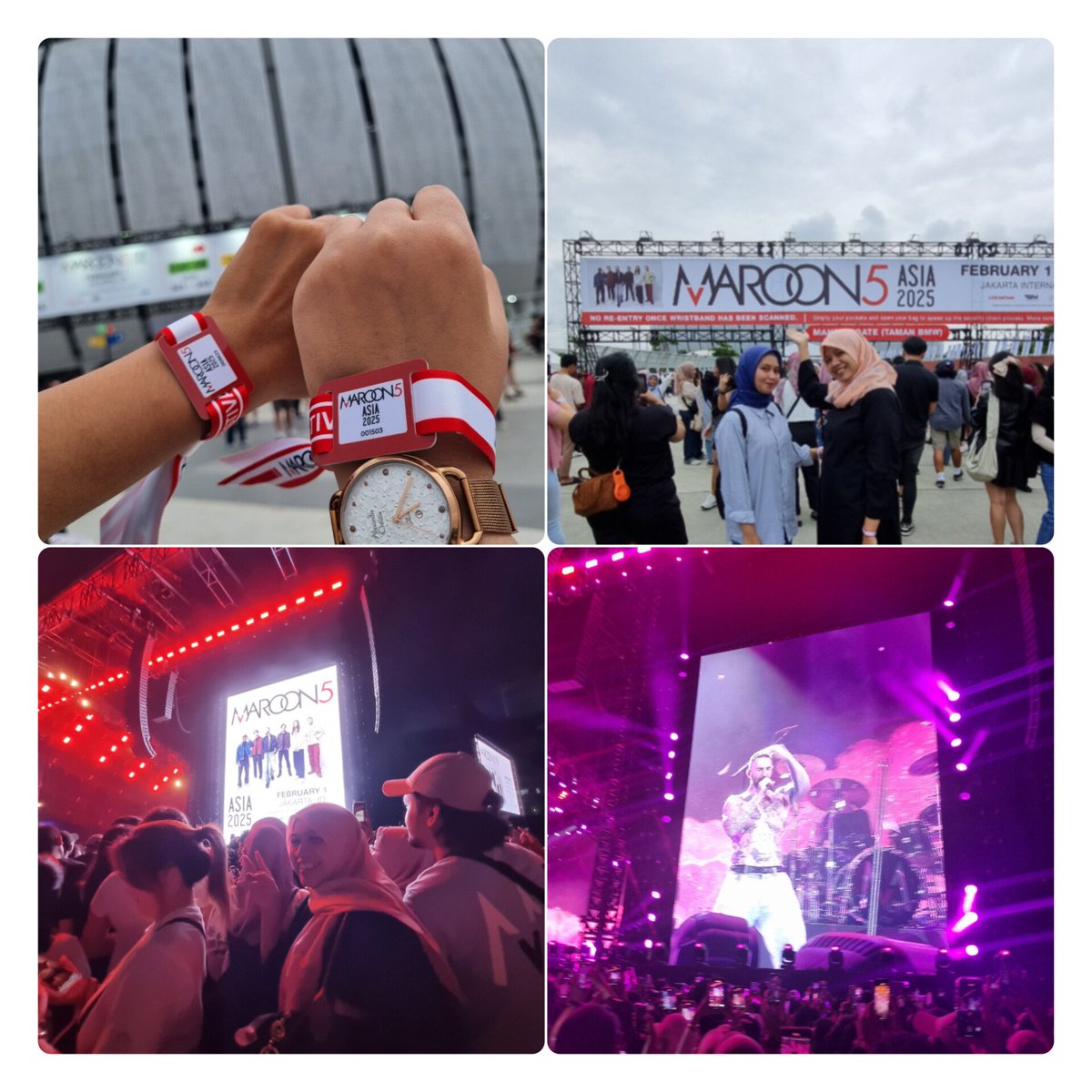 mithamiftha's tweet photo. Yeaaaah one my dream come true...
Maroon 5..
My fav band 
Abang levinee jangan kapok ke indonesiaaa ya

#maroon5
#maroon5jakarta 
#Maroon5AsiaTour https://t.co/StXaf9X5Yr