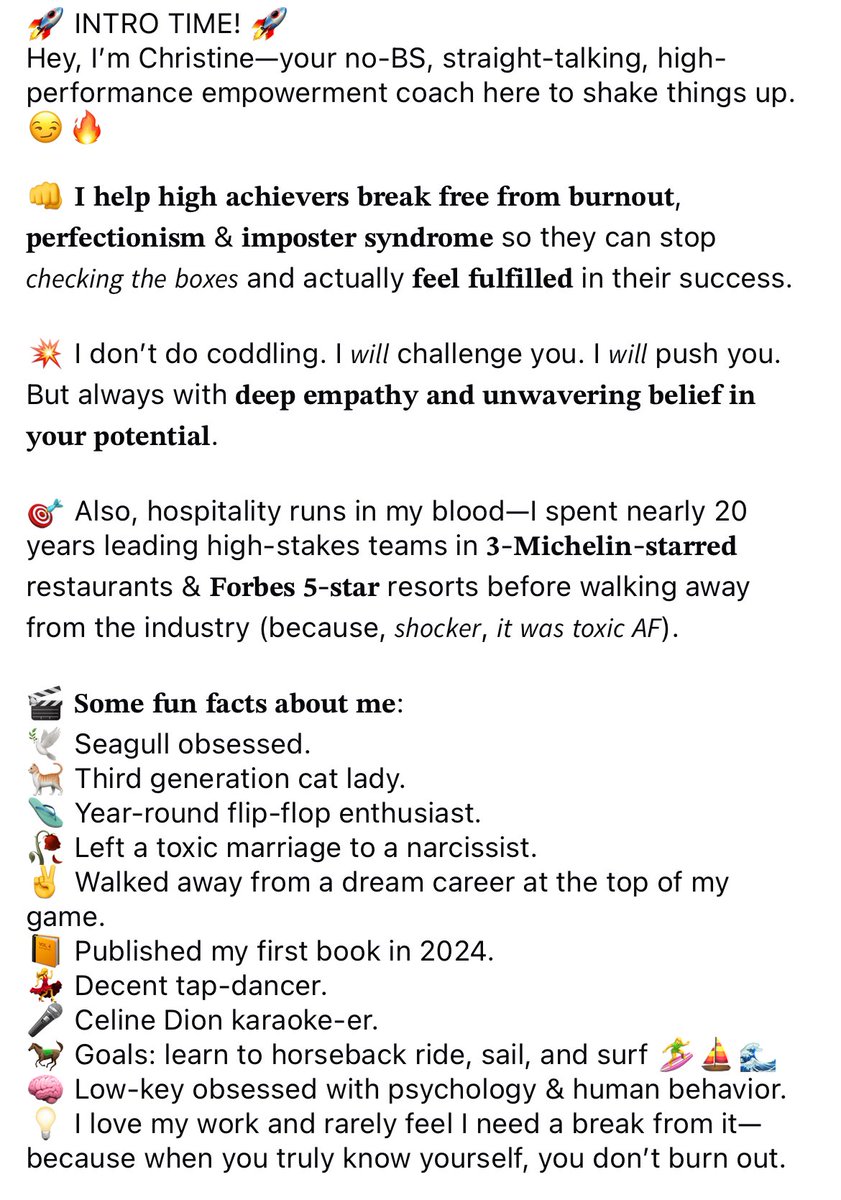 Christine Kathleen | Performance Empowerment (@perform_empower) on Twitter photo 