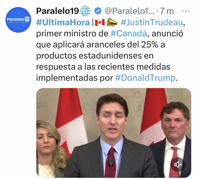 LyaGonzalez1's tweet photo. A Trump le salió gente al camino 
Aplaudo a  🇲🇽  🇨🇦 🇨🇴 
Que la dignidad se nos haga costumbre 
Al imperialismo fascista se le para 
Hoy argentina 🇦🇷 le grito fuerte a Milei 
Hay Esperanza ❤️✊ https://t.co/wWRuZtidZu