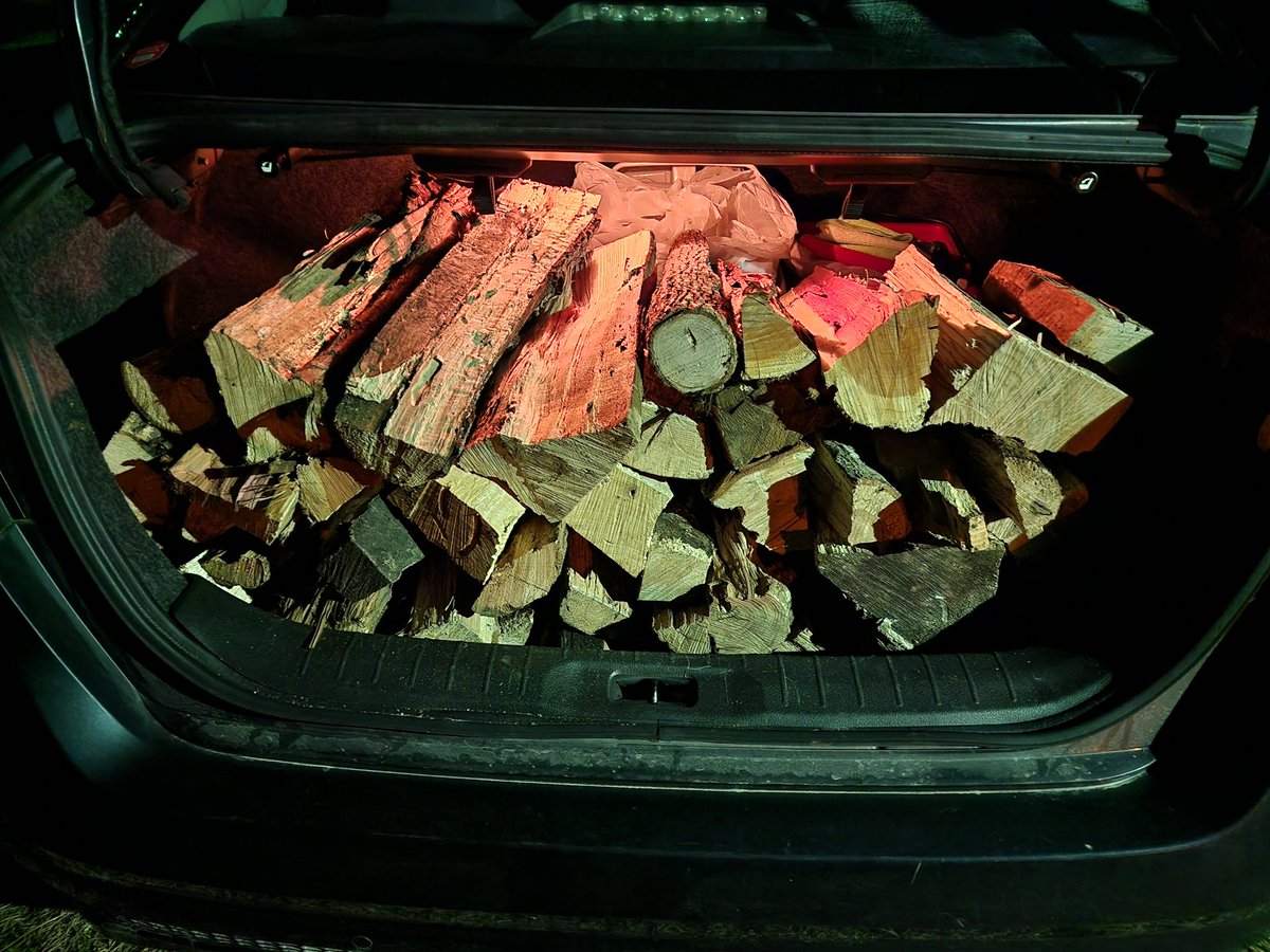 theWillEverett's tweet photo. I woke up this morning.  No wood. For $20 this guy helped me fill my trunk.

PS Fuck You Kroger/Albertsons. 

Buy &amp; support local. Even for sexual euphemisms. https://t.co/TAc78F8GIY