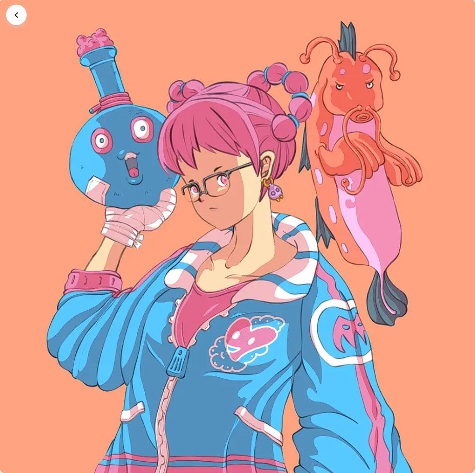 castedallen05's tweet image. I minted @Abstract_Mons in @bleverxyz. The art looks dope 🔥