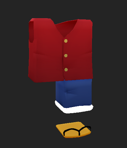 barlobbies's tweet photo. Luffy clothes 🏴‍☠️
#ROBLOX #RobloxDev #ONEPIECE https://t.co/1v0pLxjaaT