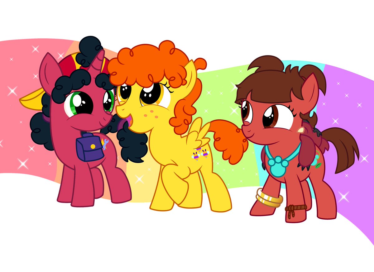 DraWithMag's tweet photo. Starr Girls Crusaders
.
.
.
★-Tags-★
#BrawlStars #BrawlStarsArt #brawlstarsfanart #mylittlepony #MLP #brawlstarsbea #brawlstarsmeg #brawlatarsnita #mlpfanart #mlpg4 https://t.co/OwE68jMVmp