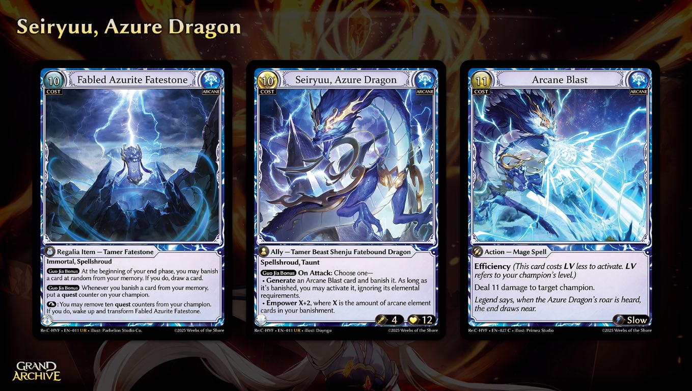 Grand Archive TCG on X: Grand Archive TCG on X: