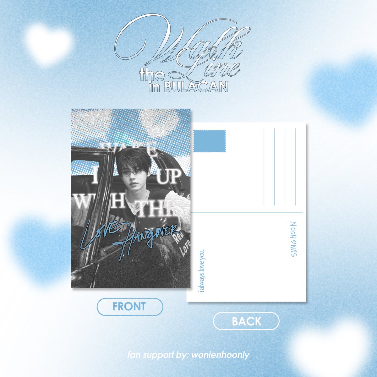wonienhoonly's tweet photo. WALK THE LINE in BULACAN 

𝐿𝑜𝓋𝑒 𝐻𝒪𝒪𝒩𝑜𝓋𝑒𝓇 🫧🌀🫐

— a sunghoon fan support by @wonienhoonly

🗓️ 03.01.2025
📍PH Sports Stadium

𐙚 strictly 1:1 only 
𐙚 vv limited 
𐙚 will be distributed by @acezdimples 

#WALKTHELINE_IN_BULACAN #성훈 #SUNGHOON #ENHYPEN https://t.co/vlmWFLh6Hw