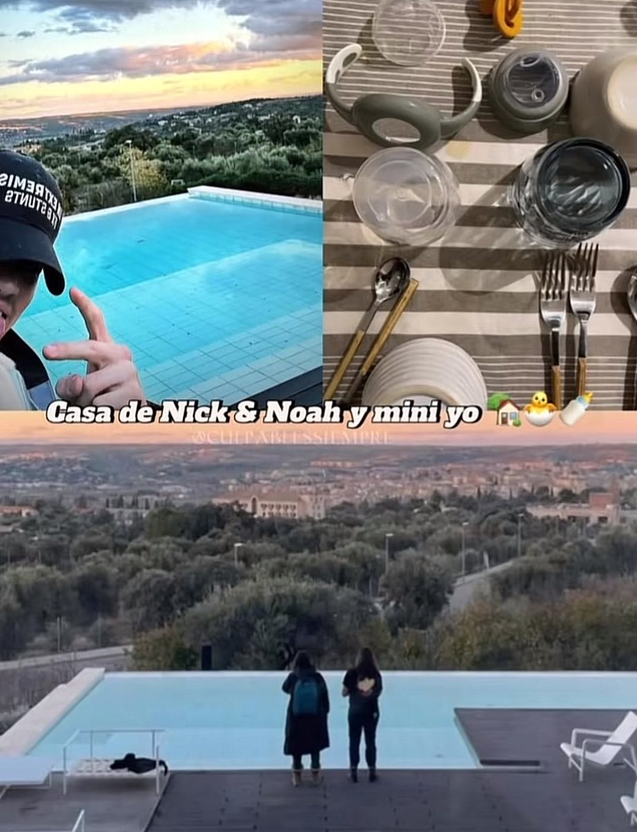 culpablesof's tweet photo. ¿LA CASA DE NICK, NOAH Y BEBÉ MINI YO? 😭🪢💙. https://t.co/ZUOR5F2rEB