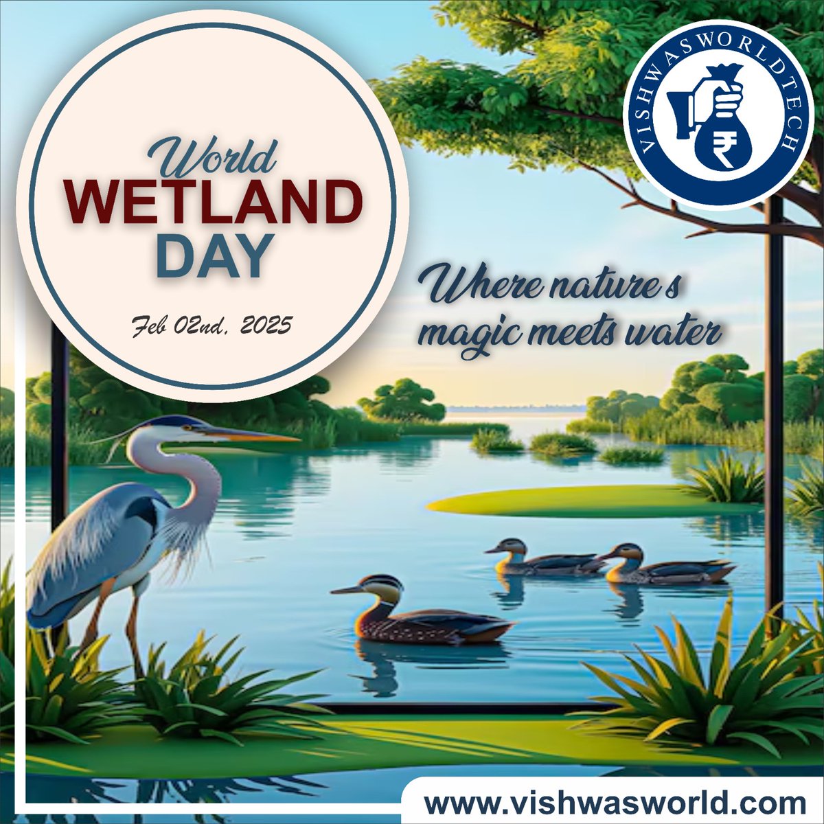 Vishwas_World's tweet photo. 🌿💧 Protect Wetlands, Preserve Our Future! 🌎✨
💡 Vishwas Investment | 📈 Sustaining Growth, Safeguarding Nature | 🛡️ Investing in a Greener Tomorrow
Visit Website - https://t.co/Lc17VJ4iK0
Call To -9353794637 https://t.co/h8Th0oZTv9