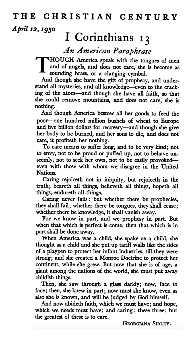 So, I found this article in the archives of <a href="/CTmagazine/">Christianity Today</a> and thought it was VERY interesting in light of our modern context. Amazing how things change and stay the same. Thoughts <a href="/MikeCosper/">Mike Cosper</a>?
