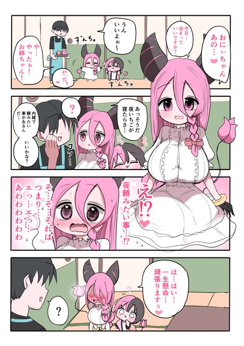 ハーフサキュバスと誕生日① 