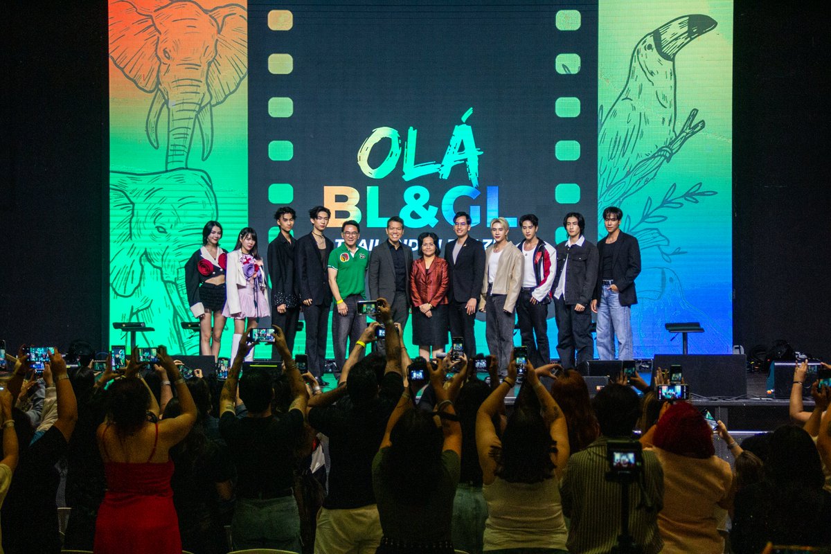 HISTÓRICO! Ministério das Relações Exteriores da Tailândia, Thailand Fundation e agências de audiovisual empenhadas em popularizar as séries BL e GL no Brasil e no mundo. Este é só o começo de uma história de sucesso ♥ instagram.com/p/DFjkdTasLS9/