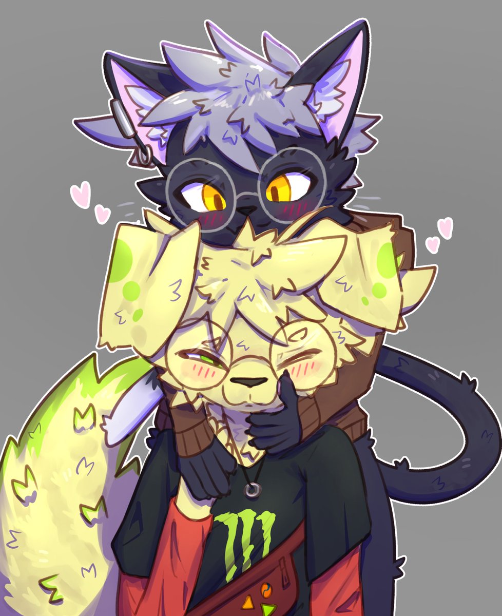 slickestfox's tweet image. affection