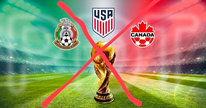 SocialDmocrata_'s tweet photo. Pues de una vez hay que cancelar el mundial 2026 ( México, Canadá y USA ) https://t.co/Etw8T5aylQ
