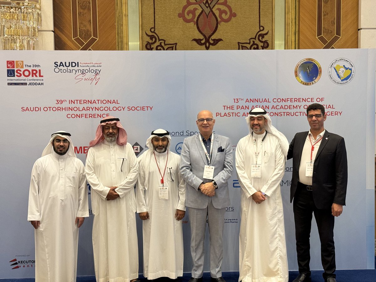 jadmony's tweet photo. #SSORL2025 
@SaudiSocietyORL 
@SORLJEDDAH25 https://t.co/QkfaJaluy2