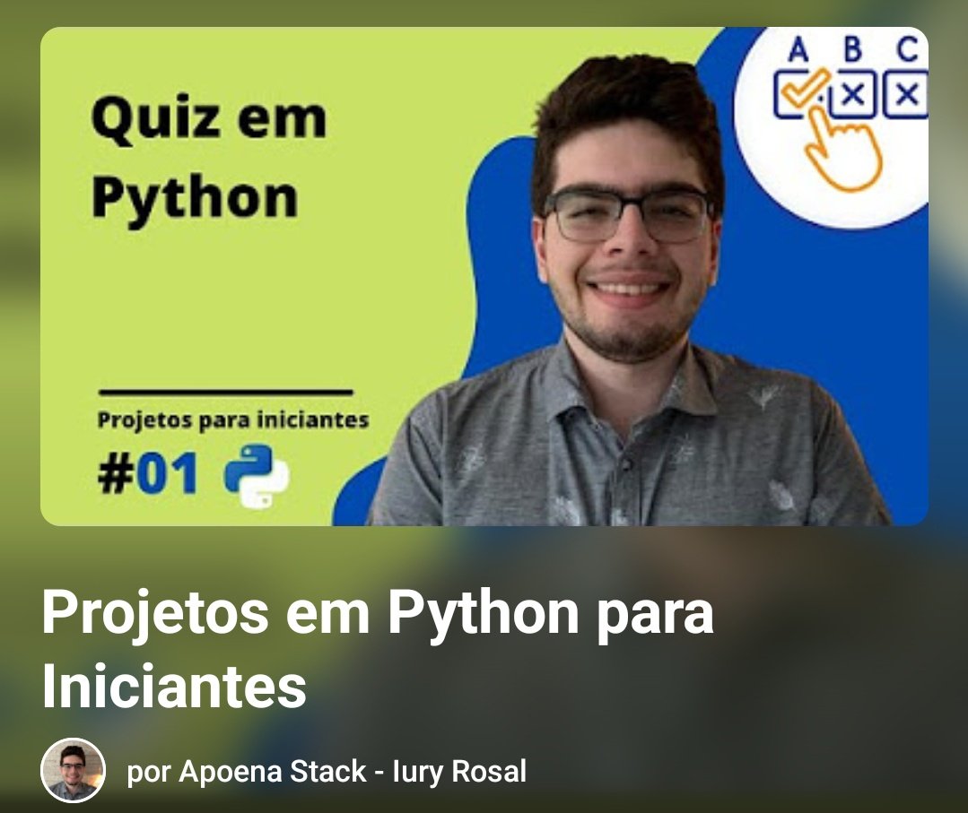justudeng's tweet image. meninas que estão começando na área tech ou querem aprender python, mas tem dificuldade de pensar em projetos. venho indicar essa playlist maravilhosa que é progressiva e muito fácil de entender, tem uma semana que comecei e tô amando a explicação dele