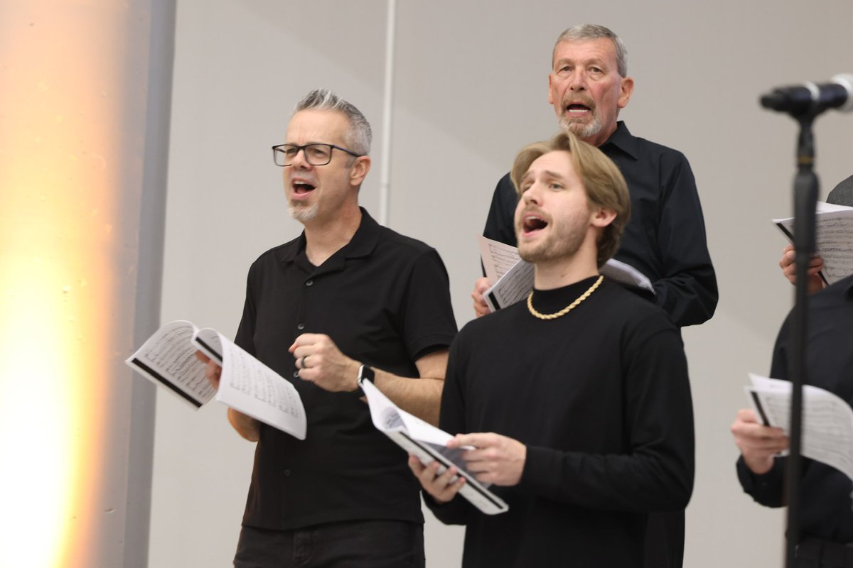 RockHillMedia's tweet photo. Faculty-parent choir at @RockHillChoir https://t.co/f1Uf6cWDV1