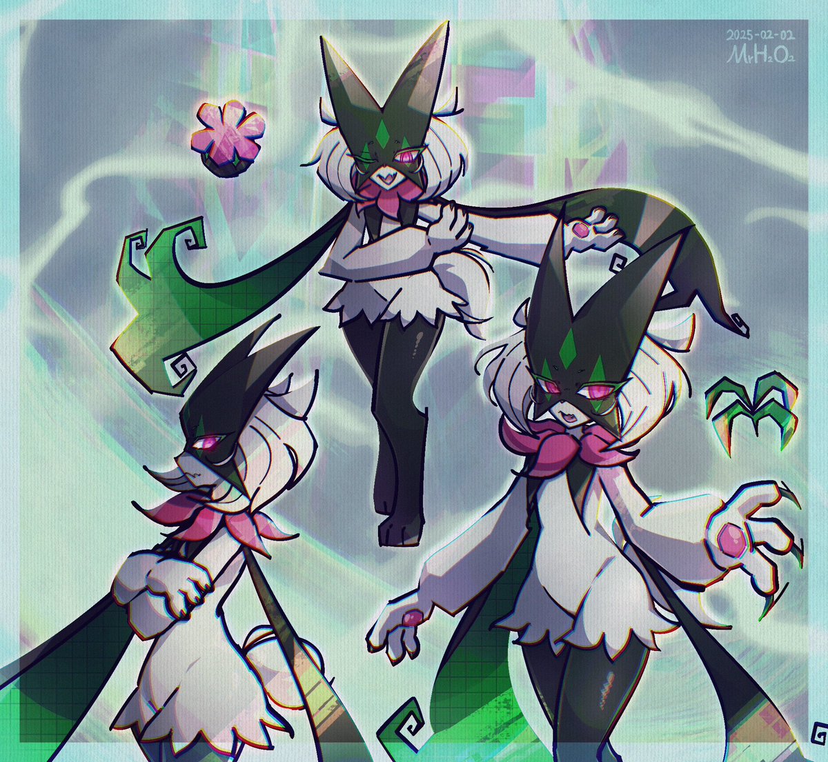 마스카나~
#Meowscarada #マスカーニャ