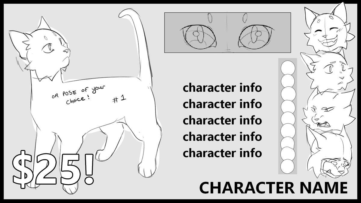 Marouseum's tweet photo. Have been applying to jobs for over a month and haven't heard back from any, I am in desperate need of cash! Willing to haggle!

#firealpaca #digitalart #art #warriorcats #warriors #warrior #cat #kitten #oc #warriorsoc #originalcharacter #commmissions #commissionme #commission https://t.co/kOdk0H79ok
